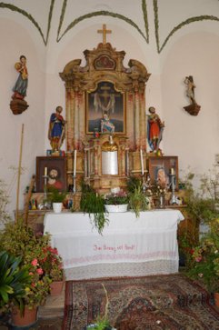 Altar der alten Verdinser Kirche